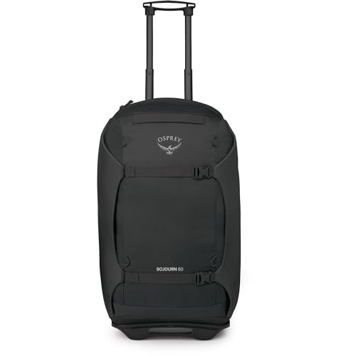 Osprey Sojourn 25"/60L Wheeled Travel Backpack with Harness, Black