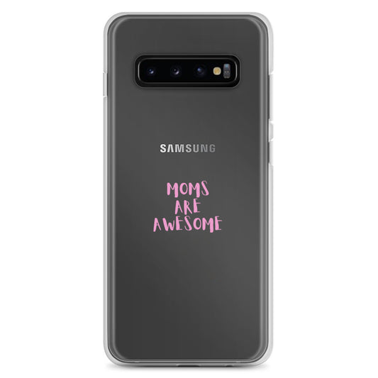 "Moms Are Awesome" Sleek Samsung® Case - Protect Your Phone in Style