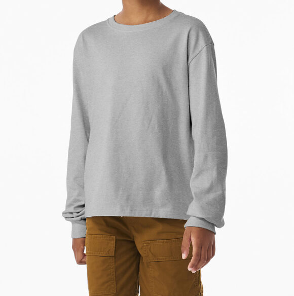 Kids Heavyweight Long Sleeve Tee (Unisex - 6oz) - Image 12