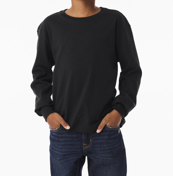 Kids Heavyweight Long Sleeve Tee (Unisex - 6oz) - Image 21