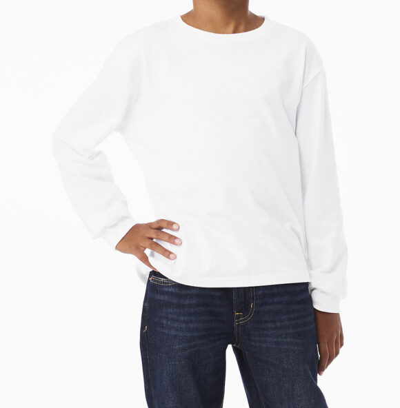 Kids Heavyweight Long Sleeve Tee (Unisex - 6oz) - Image 15