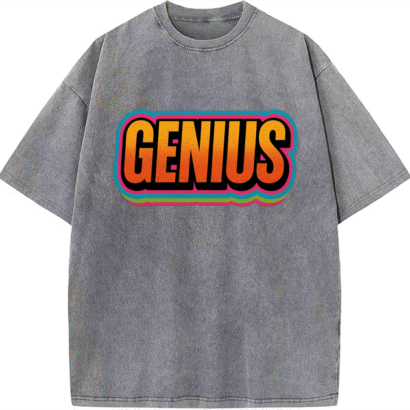 Urban Heavyweight Streetwear T-shirt – Boldstep Essentials Genius Oversized  Tee