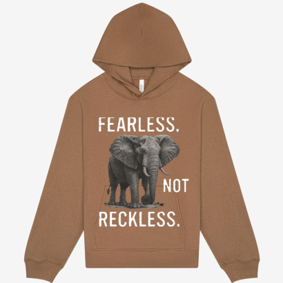 Boldstep Essentials Essential For the Fearless Unisex Heavyweight Hoodie (10oz)