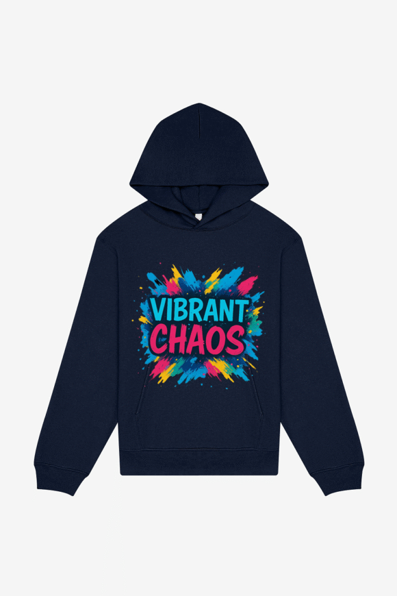 Boldstep Essentials Vibrant Chaos Unisex Heavyweight Hoodie (10oz)
