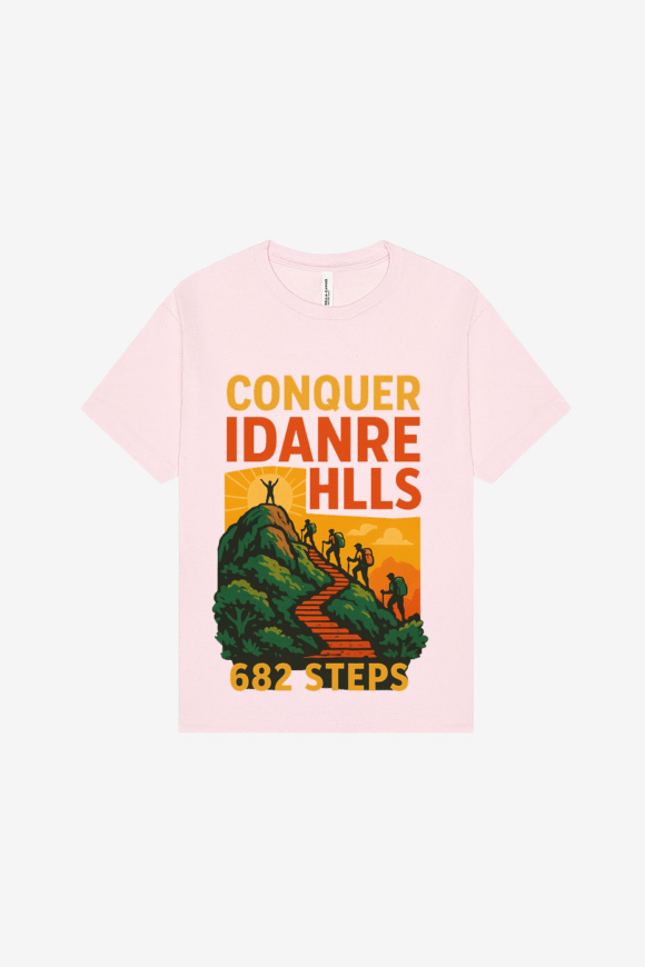 Boldstep Essentials Heights of Idanre Hills Unisex Heavyweight T-shirt (7.5oz)