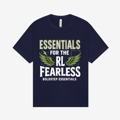 Essentials For the Fearless - Boldstep Essentials Unisex Heavyweight T-shirt (7.5oz)