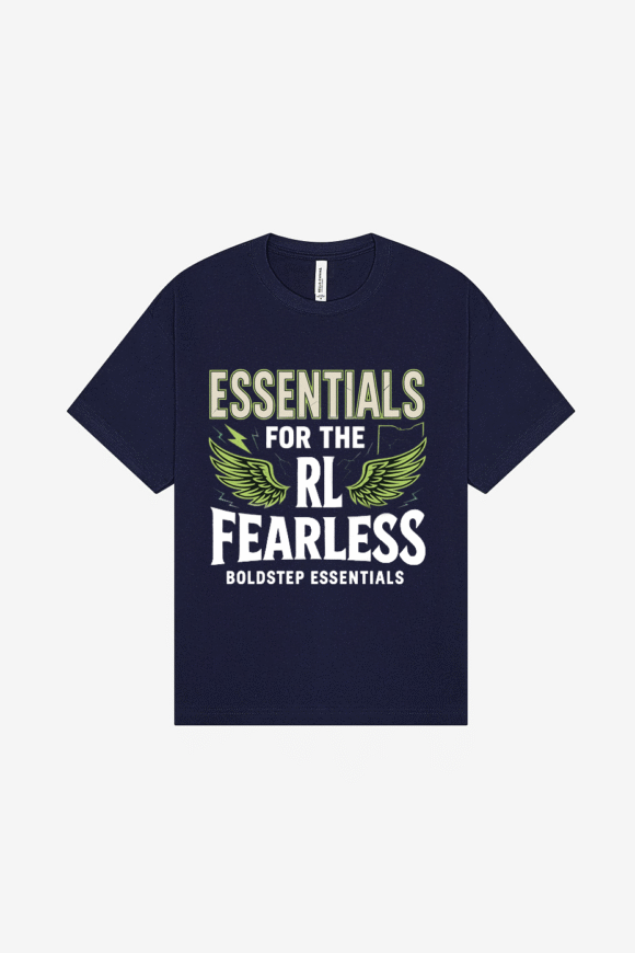 Essentials For the Fearless - Boldstep Essentials Unisex Heavyweight T-shirt (7.5oz)