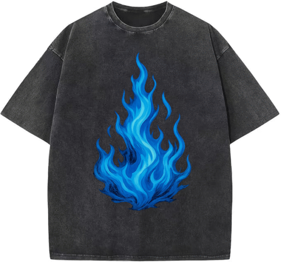 Blue Flame – DTF Film - Image 5