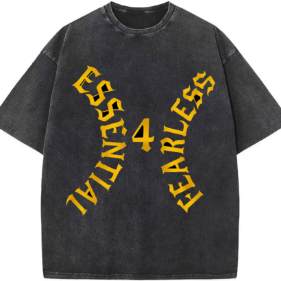 Heavyweight Oversized Streetwear T-shirt – Boldstep Essentials Essentials 4 Fearless Tee
