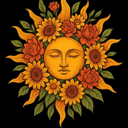 The Solar Bloom – DTF Film