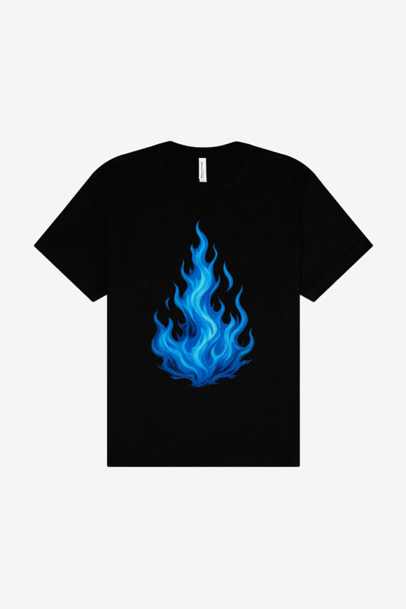 Blue Flame – DTF Film - Image 2
