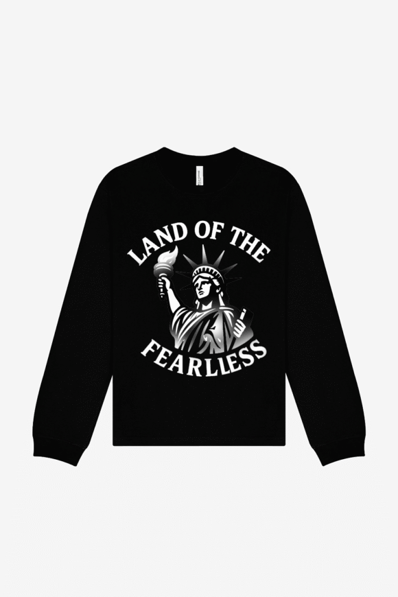 Land of the Fearless – Iconic Statue of Liberty DTF Film - Image 3