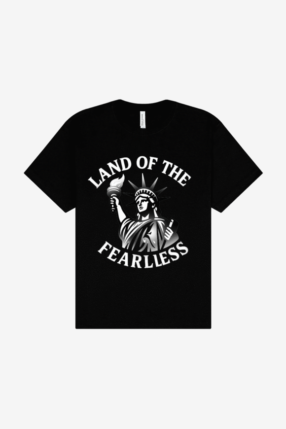 Land of the Fearless – Iconic Statue of Liberty DTF Film - Image 2