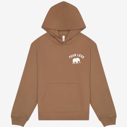 Boldstep Essentials Fear-Less Unisex Heavyweight Embroidered Hoodie (10oz)