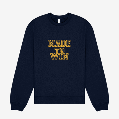 Boldstep Essentials Made to Win Embroidered Unisex Heavyweight Sweatshirt (10 oz.)