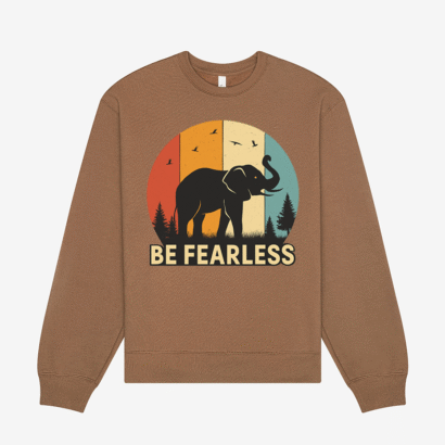 Boldstep Essentials Be Fearless Unisex Heavyweight Sweatshirt (10 oz.)